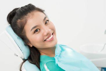 general dentist rutland | woman at dentist